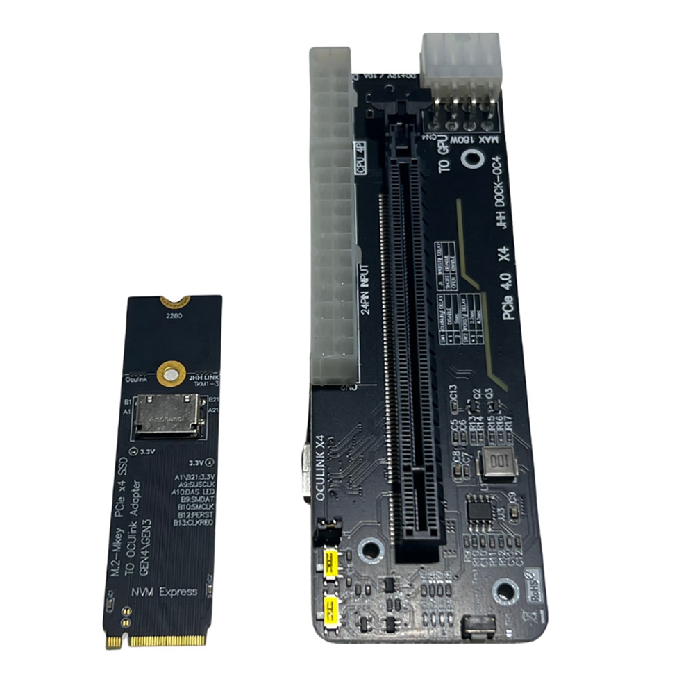 Oculink Egpu Dock Graphics Card - ABKJ-pour Oculink/M.2 Nvme carte graphique externe