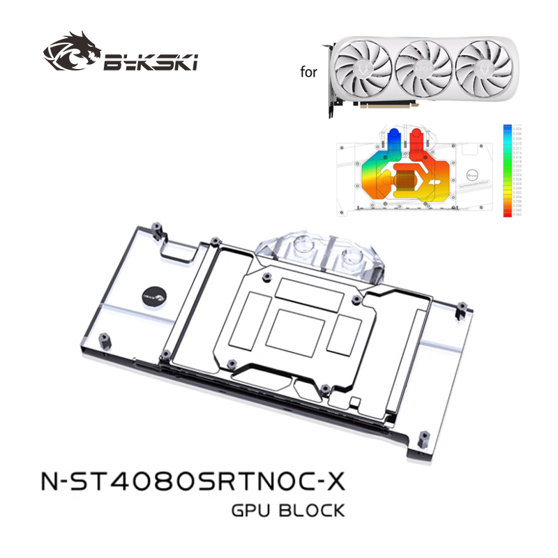 Rtx 4080 Super 16Gb - Bykski N-ST4080SRTNOC-X bloc GPU pour ZOTAC