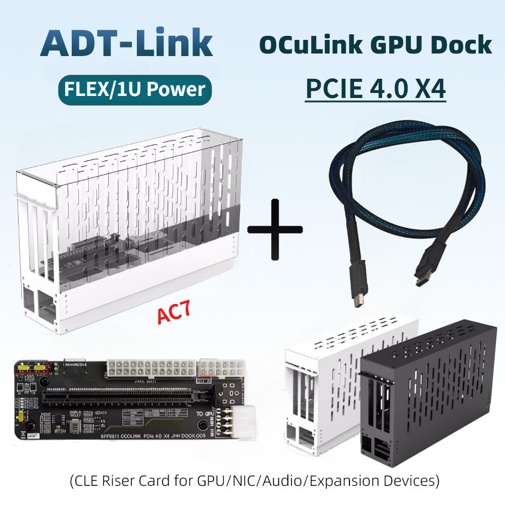 Oculink Egpu Dock Graphics Card - Station d'accueil pour carte graphique EGPU