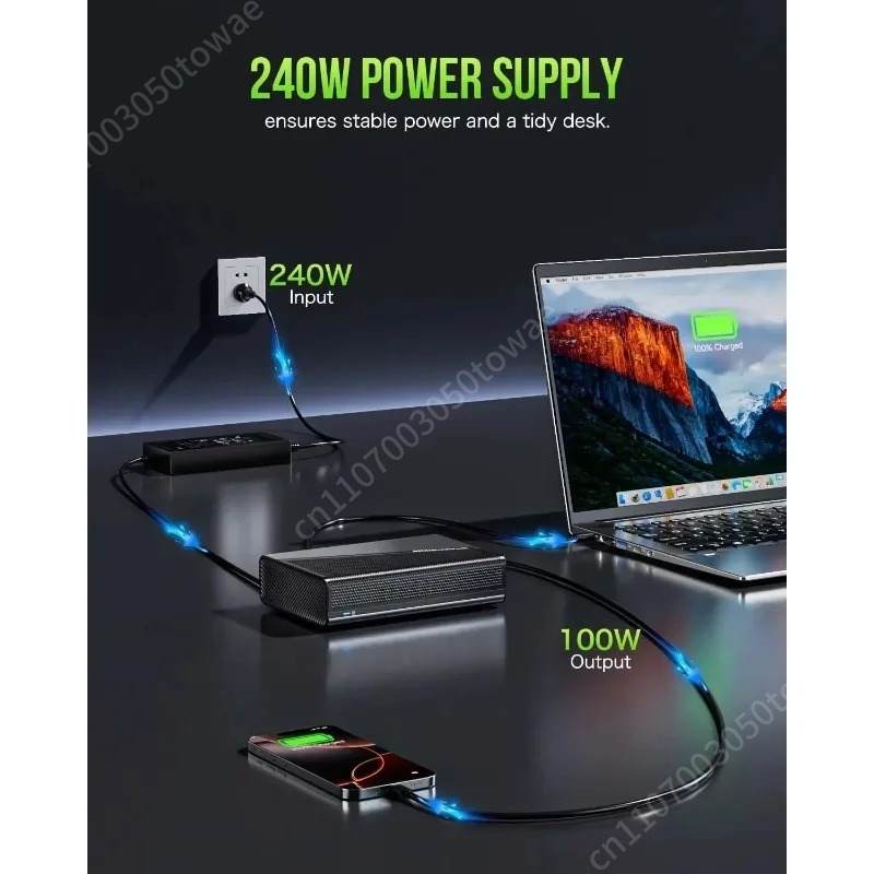 Oculink Egpu Dock Graphics Card - Station d'accueil pour carte graphique externe