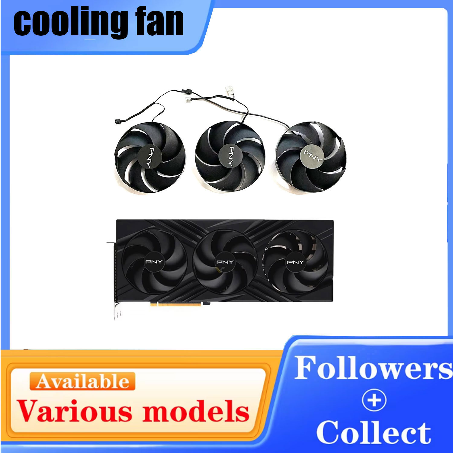 Rtx 4090 24Gb Graphics Card - Ventilateur de carte graphique neuf FD10020M12D