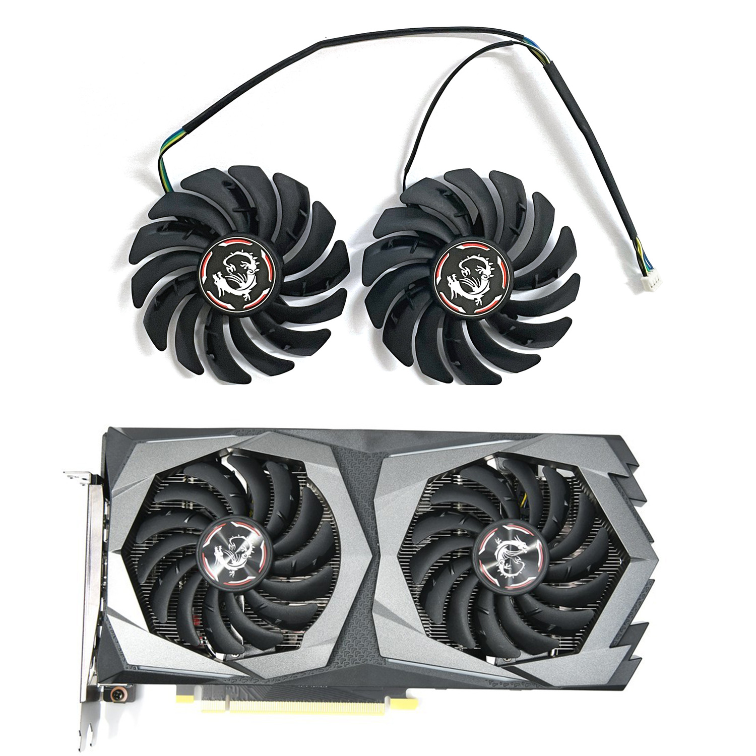 Rtx 4080 Super 16Gb - PLD09210B12HH PLD09210S12HH 85MM 4PIN GTX1660 refroidisseur