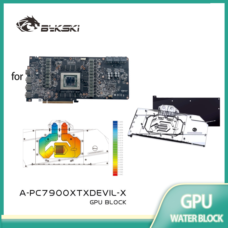 Bykski A-PC7900XTXDEVIL-X bloc - Rx 7900 Xtx 24Gb Video Card avis et prix