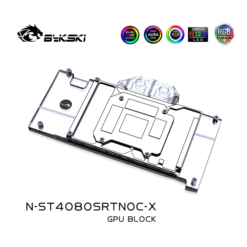 Bloc GPU Bykski N-ST4080SRTNOC - Rtx 4080 Super 16Gb avis et prix