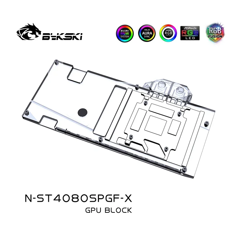 Bloc GPU Bykski N-ST4080SPGF-X - Rtx 4080 Super 16Gb avis et prix